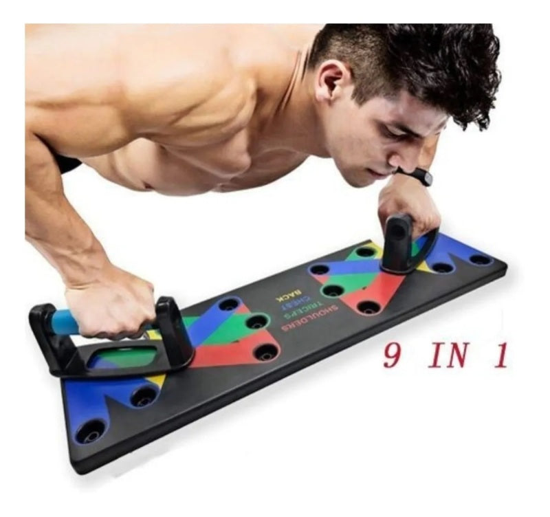 Tabla De Entrenamiento Push Up Sistema Plegable Multifuncion