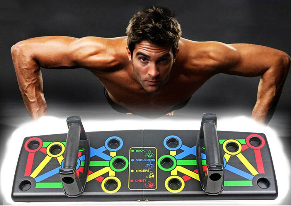 Tabla De Entrenamiento Push Up Sistema Plegable Multifuncion